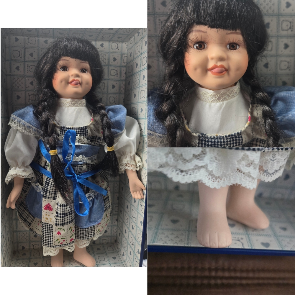 Heritage Mint Lasting Impressions Companion Collection Doll/Trunk/Access-Vintage